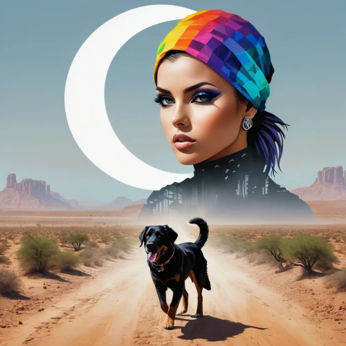 argan,indian dog,gypsy,orientalism,girl with dog,color dogs,sahara,cleopatra,image manipulation,headscarf,native american indian dog,o2,photomanipulation,girl on the dune,pinscher,photo manipulation,capture desert,gypsy soul,desert background,dune,Unique,Design,Logo Design