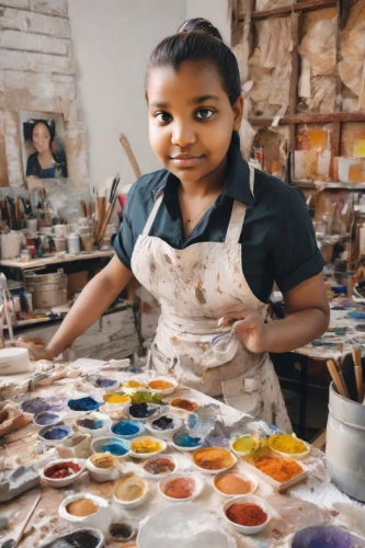painting technique,glass painting,painter doll,handicrafts,pottery,meticulous painting,clay animation,pakistani boy,child art,metalsmith,watercolor shops,fabric painting,hand painting,italian painter,child labour,tinsmith,artist color,clay doll,child portrait,painting eggs,Photography,Realistic