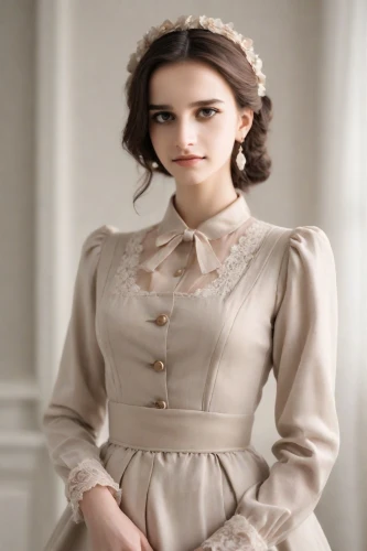 victorian lady,bridal clothing,vintage dress,downton abbey,liberty cotton,victorian style,vintage angel,the victorian era,women's clothing,princess sofia,elegant,french silk,romantic look,porcelain doll,overskirt,vintage lace,elizabeth nesbit,victorian fashion,women clothes,girl in a historic way,Photography,Natural