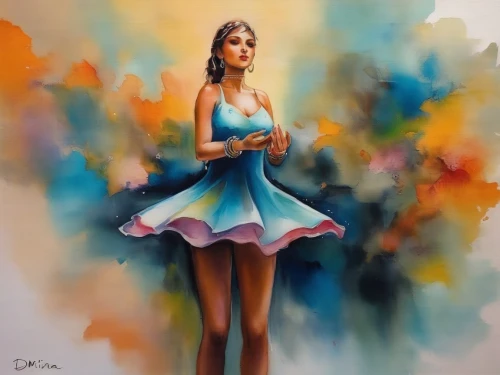 girl in a long dress,ballerina girl,a girl in a dress,dancer,dance with canvases,oil painting on canvas,fabric painting,art painting,oil painting,ballet dancer,majorette (dancer),little girl twirling,flamenco,girl in a long,ballerina,girl walking away,radha,girl in cloth,italian painter,fashion illustration,Illustration,Paper based,Paper Based 04