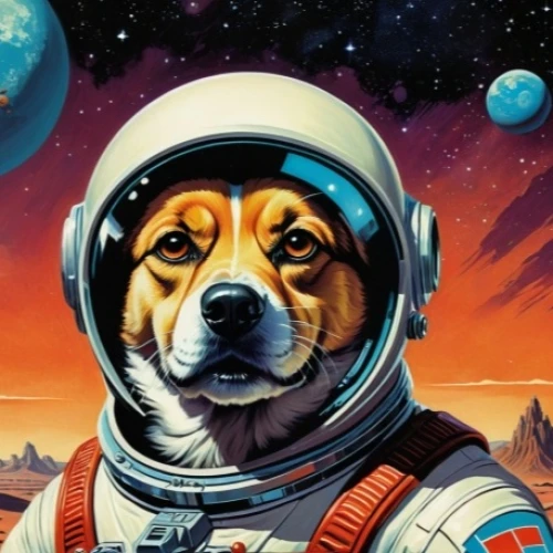 dogecoin,dog,dog illustration,spacefill,vigilant dog,companion dog,astro,smaland hound,beagle,astronaut,canine,corgi,cosmonaut,astronautics,space art,posavac hound,dogue,pet portrait,top dog,dog look