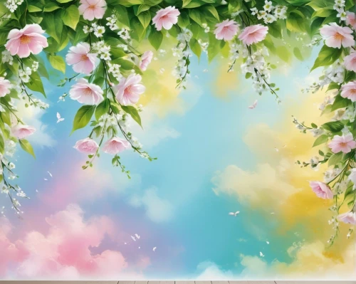 watercolor floral background,floral background,flower background,floral digital background,spring background,japanese floral background,butterfly background,spring leaf background,flower painting,tropical floral background,springtime background,chrysanthemum background,easter background,pink floral background,watercolor background,meadow in pastel,flowers png,unicorn background,wood daisy background,flower wall en,Illustration,Japanese style,Japanese Style 19