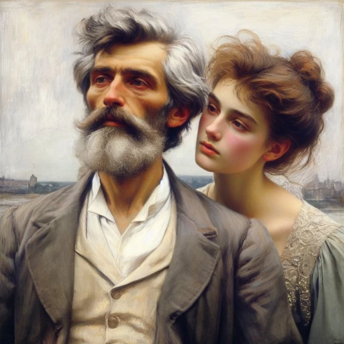 romantic portrait,man and wife,young couple,vintage man and woman,man and woman,two people,old couple,as a couple,mother and father,vintage boy and girl,artist portrait,la violetta,lev lagorio,gothic portrait,father with child,grandparents,wedding couple,boy and girl,gentleman icons,father and daughter