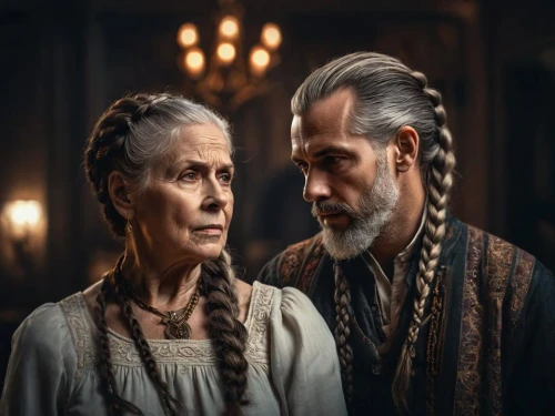 mother and father,old couple,father and daughter,mother and son,grandparents,vikings,man and wife,beautiful couple,husband and wife,vilgalys and moncalvo,throughout the game of love,mother and daughter,old elisabeth,king lear,old age,romantic portrait,wife and husband,couple goal,witcher,mother and grandparents