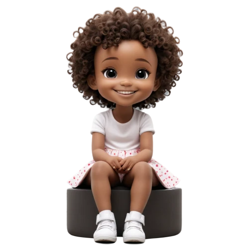 monchhichi,female doll,doll's facial features,afro american girls,hushpuppy,collectible doll,girl sitting,clay doll,doll figure,clay animation,agnes,designer dolls,afro-american,cute cartoon character,girl on a white background,girl with cereal bowl,fashion dolls,funko,kewpie dolls,child is sitting