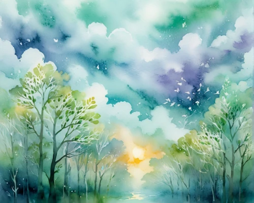 watercolor background,watercolor christmas background,watercolor blue,watercolor tree,watercolor floral background,watercolor,watercolor paint,springtime background,watercolor texture,watercolor pine tree,watercolor painting,watercolor leaves,watercolor paint strokes,landscape background,forest landscape,forest background,watercolors,watercolour,spring background,water colors,Illustration,Paper based,Paper Based 25