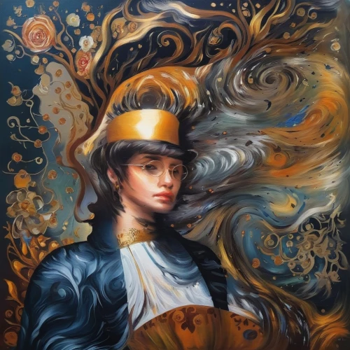 the hat of the woman,joan of arc,oil painting on canvas,mystical portrait of a girl,woman fire fighter,artemisia,napoleon,woman's hat,portrait of a girl,oil on canvas,kokoshnik,girl with bread-and-butter,fantasy portrait,oil painting,the hat-female,woman bicycle,amano,transistor,girl wearing hat,yi sun sin,Illustration,Paper based,Paper Based 04