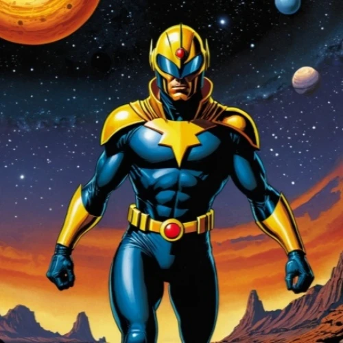 kryptarum-the bumble bee,cyclops,nova,dark blue and gold,thanos,blue demon,magneto-optical disk,doctor doom,steel man,emperor of space,marvel comics,thanos infinity war,iron mask hero,wall,dr. manhattan,x-men,xmen,aa,cleanup,magneto-optical drive