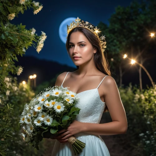 beautiful girl with flowers,night-blooming jasmine,romantic portrait,jasmine-flowered nightshade,wedding photography,girl in flowers,bridal jewelry,wedding photo,bridal,night scented jasmine,wedding flowers,the night of kupala,portrait photographers,the bride's bouquet,wedding photographer,silver wedding,bride,bridal veil,white lilac,romantic look,Photography,General,Realistic