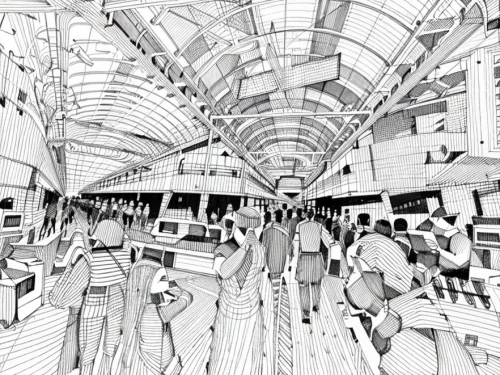 virtual world,panopticon,panoramical,virtual landscape,cyberspace,shopping mall,multistoreyed,moving walkway,consumerism,wireframe,virtual,shibuya,shopping street,metaverse,electronic market,shibuya crossing,large market,wireframe graphics,copyspace,fragmentation,Design Sketch,Design Sketch,None