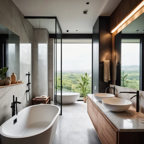 luxury bathroom,modern minimalist bathroom,bathroom,interior modern design,shower bar,luxury home interior,bathtub,tile kitchen,washbasin,rwanda,faucets,wash basin,modern decor,interior design,bathroom cabinet,bathtub accessory,tub,contemporary decor,bathroom sink,washroom,Photography,General,Cinematic