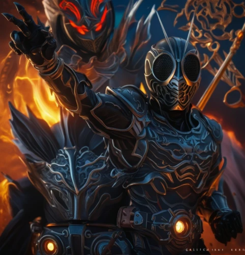 bronze horseman,spawn,dragon slayer,molten,death god,skordalia,iron mask hero,warlord,fire master,dodge warlock,fire background,black dragon,firethorn,darth maul,hot metal,garuda,god of thunder,kadala,vanitas,dark elf,Photography,General,Fantasy