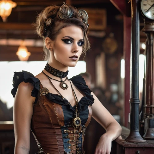 steampunk,victorian style,victorian lady,gothic fashion,steampunk gears,victorian,victorian fashion,gothic dress,corset,gothic woman,gothic style,the victorian era,barmaid,gothic portrait,bodice,celtic queen,gothic,vintage dress,vintage clothing,latex clothing,Photography,Artistic Photography,Artistic Photography 03