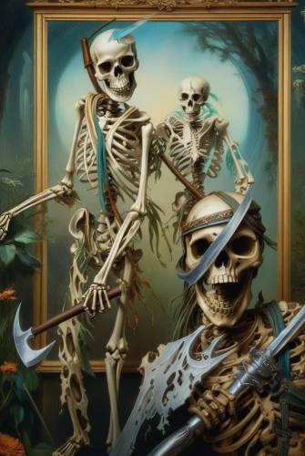 skeletons,vintage skeleton,skull racing,danse macabre,skull rowing,day of the dead skeleton,skulls bones,skeleltt,skeletal,skulls,halloween background,dance of death,day of the dead frame,memento mori,skull bones,halloween wallpaper,vanitas,days of the dead,skull allover,skulls and,Conceptual Art,Fantasy,Fantasy 05