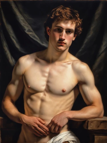 david bates,perseus,michelangelo,barberini,oil on canvas,napoleon,male poses for drawing,narcissus,drexel,orlovsky,bougereau,bernini,apollo,oil painting,muscular system,la nascita di venere,eros,discobolus,italian painter,narcissus of the poets