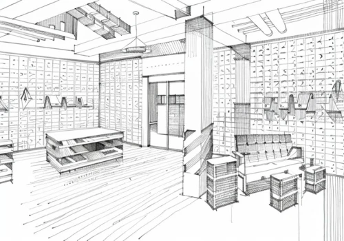 kitchen shop,apothecary,pharmacy,pantry,shelves,shoe store,laundry shop,store,store fronts,cabinetry,soap shop,shelving,wireframe graphics,jewelry store,school design,storefront,brandy shop,cabinets,general store,printing house,Design Sketch,Design Sketch,Hand-drawn Line Art