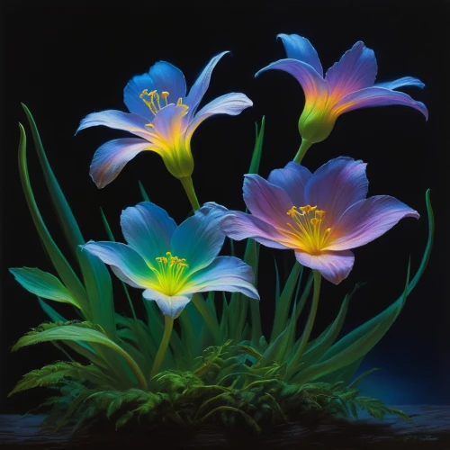 irises,lilies,flower painting,tommie crocus,lillies,flowers png,lilies of the valley,iris japonica,cluster-lilies,wild iris,easter lilies,wild tulips,day lily plants,purple irises,gentians,iris reticulata,lisianthus,crocus flowers,swamp iris,day lily,Illustration,Realistic Fantasy,Realistic Fantasy 32