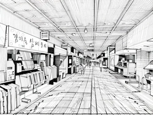 convenience store,watercolor shops,bookstore,book store,office line art,bookshop,store fronts,mono-line line art,music store,record store,toy store,laundry shop,store,shopping mall,multistoreyed,korea subway,mono line art,supermarket,typesetting,capsule hotel,Design Sketch,Design Sketch,None