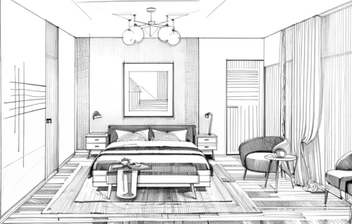 bedroom,modern room,guest room,an apartment,apartment,home interior,floorplan home,livingroom,living room,shared apartment,danish room,house drawing,sitting room,family room,core renovation,hallway space,sleeping room,renovation,apartment lounge,boy's room picture,Design Sketch,Design Sketch,Hand-drawn Line Art