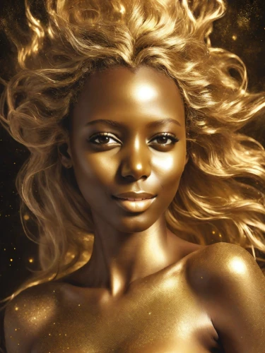 gold foil mermaid,golden apple,golden crown,zodiac sign libra,yellow-gold,mary-gold,horoscope libra,zodiac sign gemini,golden mask,golden unicorn,divine healing energy,golden color,gold color,gold colored,golden heart,black woman,the zodiac sign pisces,golden sun,venus,african american woman