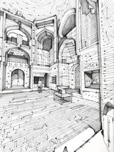 school design,concept art,wireframe graphics,lecture hall,panopticon,medieval architecture,renovation,bethlen castle,house drawing,dungeon,backgrounds,game drawing,trajan's forum,archidaily,dormitory,3d rendering,circular staircase,kirrarchitecture,peter-pavel's fortress,castle of the corvin,Design Sketch,Design Sketch,None