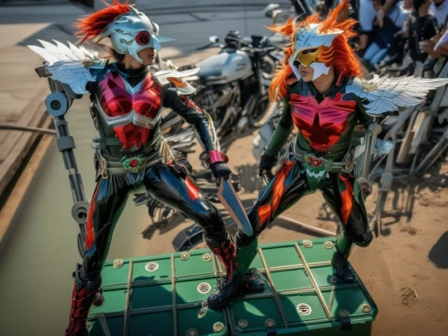 stand models,cosplay image,cosplayer,bodypaint,storm troops,predators,cosplay,couple macaw,bodypainting,patrols,body painting,angels of the apocalypse,performers,mannequins,parrot couple,feathered race,cirque du soleil,firebirds,streampunk,symetra,Photography,General,Realistic
