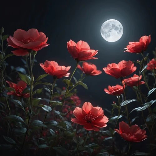 moonlit night,blue moon rose,flower background,moonflower,moonlit,flowers png,moonlight cactus,splendor of flowers,floral digital background,moon and star background,moon night,the sleeping rose,full moon,moon photography,night view of red rose,moons,full hd wallpaper,red poppies,everlasting flowers,japanese floral background,Photography,Artistic Photography,Artistic Photography 15