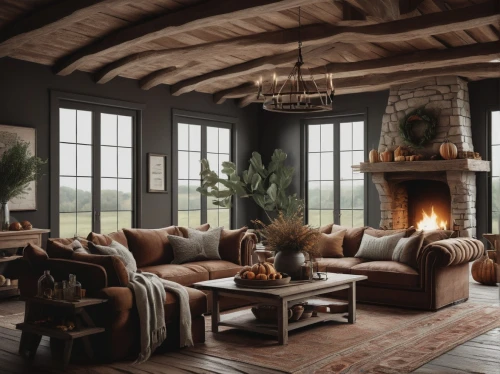 wooden beams,living room,fireplace,fireplaces,fire place,autumn decor,luxury home interior,family room,livingroom,sitting room,rustic,beautiful home,home interior,interior design,loft,scandinavian style,log home,modern decor,interiors,soft furniture,Photography,Documentary Photography,Documentary Photography 08