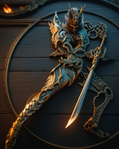 excalibur,awesome arrow,garuda,king sword,dagger,scythe,decorative arrows,sword,dragon design,scepter,bow and arrows,flame spirit,aquaman,mod ornaments,thermal lance,warlord,firedancer,4k wallpaper,scales of justice,fantasy warrior,Photography,General,Fantasy