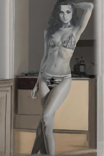 bodypaint,art model,bodypainting,digital painting,girl in the kitchen,world digital painting,body painting,photo painting,transparent image,female model,barista,cleaning woman,italian painter,sexy woman,without clothes,dita,chalk drawing,woman pointing,figure drawing,digital art,Art sketch,Art sketch,Decorative