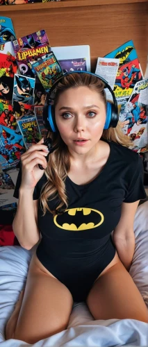 wu,comicbook,dj,tshirt,bat,comic book,sega genesis,batman,headphones,cd,headphone,rockabella,gamer,wireless headset,pow,comic book bubble,superhero background,girl in t-shirt,ps3,hd,Photography,General,Realistic