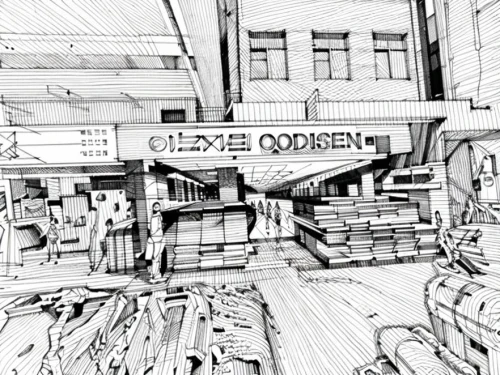 store fronts,vegetable market,market,the market,grocer,comic style,butcher shop,convenience store,market stall,watercolor shops,fish market,covered market,kowloon city,store front,southernwood,eastgate street chester,shopping street,shops,spice market,movie palace,Design Sketch,Design Sketch,None