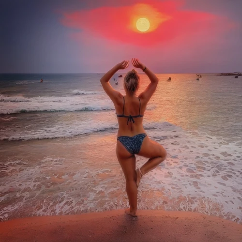 sun salutation,yoga silhouette,surya namaste,red sun,root chakra,beach background,sunrise beach,passion photography,photo manipulation,photoshop manipulation,lover's beach,photomanipulation,uluwatu,heart chakra,fusion photography,tamarama,seminyak,half lotus tree pose,yoga,sunset beach,Illustration,Paper based,Paper Based 04