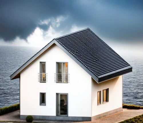 house insurance,house with lake,coastal protection,thermal insulation,danish house,house by the water,smart home,heat pumps,climate protection,smart house,energy efficiency,home ownership,mortgage bond,small house,solar photovoltaic,house roof,fisherman's house,house of the sea,house sales,home landscape