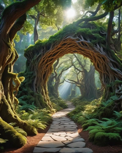 forest path,fairy forest,wooden path,the mystical path,pathway,enchanted forest,fairytale forest,cartoon video game background,elven forest,crooked forest,druid grove,cartoon forest,fairy world,forest glade,the path,hollow way,hobbiton,forest road,fairy village,forest of dreams,Photography,General,Realistic