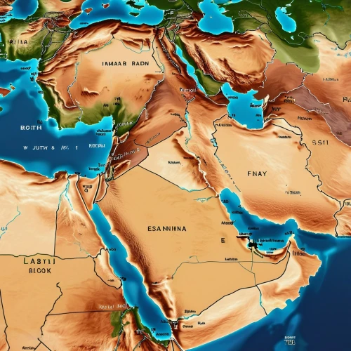 north african bristle ends,relief map,middle east,arabia,persian gulf,the eurasian continent,genesis land in jerusalem,travel map,pure-blood arab,arab,nomadic people,western debt and the handling,united arab emirate,middle eastern,robinson projection,the mediterranean sea,caspian sea,jordanian,geographic map,drainage basin,Photography,General,Realistic