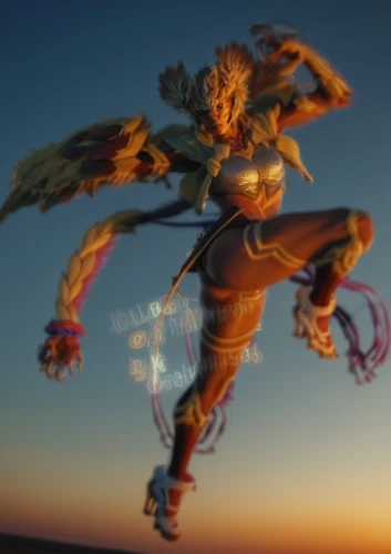 wind warrior,firedancer,symetra,tiber riven,fire dancer,garuda,female warrior,goku,goddess of justice,fire kite,ramayana,flame spirit,monsoon banner,flying noodles,warrior woman,sun god,fire angel,goki,flying girl,fire dance,Photography,General,Realistic