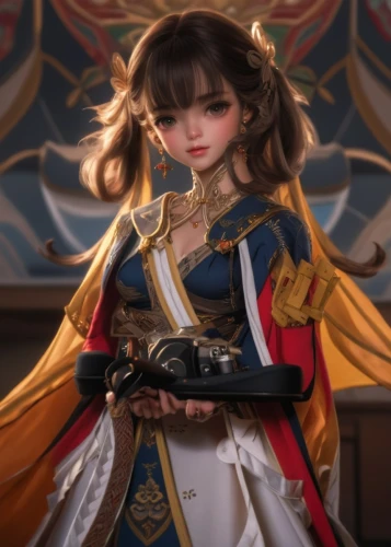 hanbok,shuanghuan noble,poker primrose,painter doll,wuchang,fuki,imperial coat,emperor,girl in a historic way,queen crown,golden crown,mukimono,gold crown,taiwanese opera,hong,decorative nutcracker,victoria,cosmetic brush,hwachae,royal,Photography,General,Natural