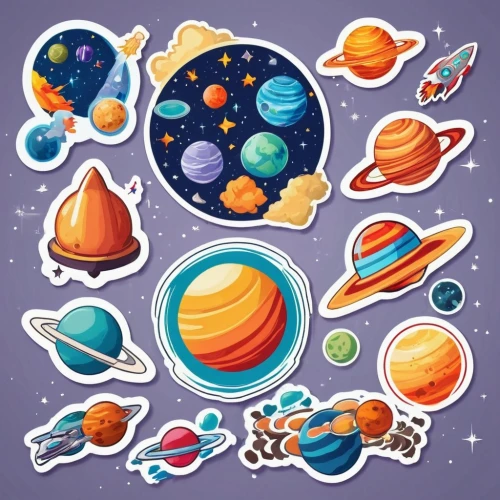 planets,solar system,clipart sticker,stickers,christmas stickers,the solar system,space ships,astronomy,telescopes,space art,space voyage,planetary system,set of icons,astronomer,saturnrings,icon set,space,vector images,star balloons,fruits icons,Unique,Design,Sticker