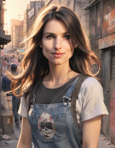 girl in overalls,girl in t-shirt,world digital painting,digital compositing,cuba background,girl with gun,overalls,portrait background,the girl's face,city ​​portrait,girl with a gun,fallout4,lara,girl in a historic way,woman holding gun,girl with speech bubble,photoshop manipulation,girl walking away,pedestrian,young model istanbul,Digital Art,Watercolor