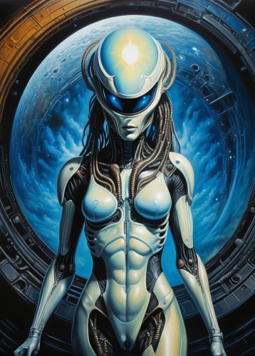 andromeda,biomechanical,alien warrior,zodiac sign libra,cybernetics,horoscope libra,shiva,kundalini,venus,zodiac sign gemini,silver surfer,saturn,uranus,sci fi,meridians,bodypaint,humanoid,bodypainting,ophiuchus,god shiva,Illustration,Vector,Vector 07