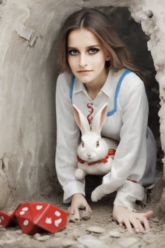 alice in wonderland,alice,white rabbit,pinocchio,labyrinth,rag doll,cave girl,it,geppetto,clay doll,little red riding hood,jigsaw,wonderland,ragdoll,female doll,the girl is lying on the floor,the little girl,killer doll,doll kitchen,children's fairy tale,Photography,Cinematic