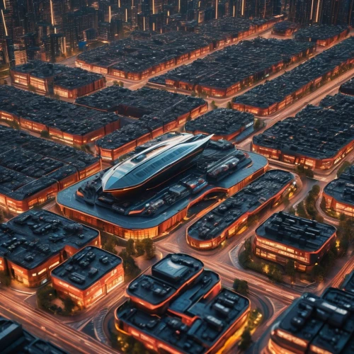 stadium falcon,soccer-specific stadium,football stadium,hudson yards,stadium,tianjin,metropolis,madison square garden,dalian,coliseum,super bowl,stade,ballpark,football field,district 9,emirates,soccer field,city,xi'an,arena,Photography,General,Sci-Fi