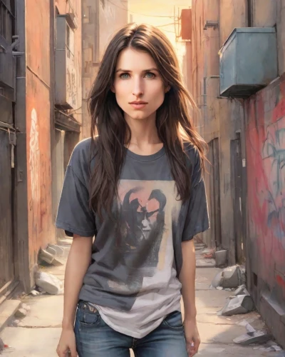 girl in t-shirt,isolated t-shirt,alley cat,wonder woman city,super heroine,tshirt,digital compositing,city ​​portrait,girl in a historic way,superhero background,photo session in torn clothes,super woman,alleyway,wonderwoman,alley,hollywood actress,photoshop manipulation,wonder woman,girl walking away,female hollywood actress,Digital Art,Watercolor