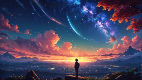 sky,cosmos,dream world,universe,space art,night sky,fantasy picture,fantasy landscape,the night sky,celestial,astral traveler,star sky,the universe,the sky,beyond,skywatch,the horizon,nightsky,orchestral,skies,Photography,General,Fantasy