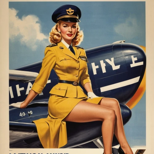 stewardess,flight attendant,douglas dc-6,douglas dc-4,douglas dc-7,douglas dc-3,southwest airlines,pin ups,boeing 307 stratoliner,retro pin up girl,china southern airlines,pin up,lockheed model 10 electra,pin-up,air new zealand,edsel citation,airline,travel poster,vintage advertisement,pin-up model,Photography,General,Commercial