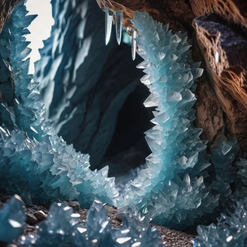 ice cave,blue caves,blue cave,geode,mandelbulb,the blue caves,glacier cave,stalactite,stalagmite,lava cave,sea cave,lava tube,mineral,crevasse,solidified lava,ice planet,water glace,speleothem,glacier tongue,minerals