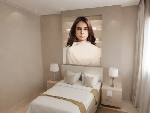bridal suite,beauty room,boutique hotel,oria hotel,housekeeping,hotel w barcelona,woman on bed,canopy bed,bedroom,white room,hotelroom,housekeeper,guest room,luxury hotel,hotel man,hotel room,modern room,sleeping room,hotel rooms,casa fuster hotel