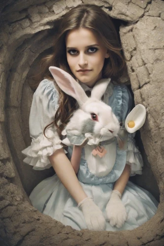 alice in wonderland,white rabbit,children's fairy tale,alice,fairy tales,fairy tale character,rabbits and hares,easter bunny,little girl fairy,faery,easter theme,wonderland,fairy tale,white bunny,child fairy,children's background,fairy door,fairytale characters,little rabbit,rabbits,Photography,Analog