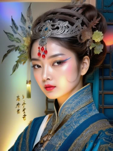 oriental princess,taiwanese opera,geisha girl,oriental painting,oriental girl,geisha,peking opera,asian costume,mulan,yi sun sin,chinese art,korean culture,asian woman,hanbok,shuanghuan noble,japanese woman,korean history,japanese art,jeongol,oriental,Photography,General,Fantasy